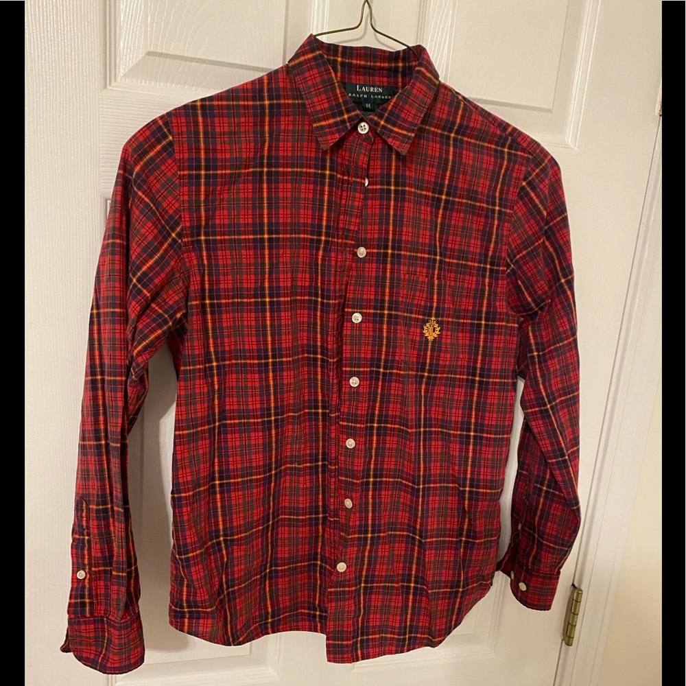 Lauren By Ralph Lauren Button Down
